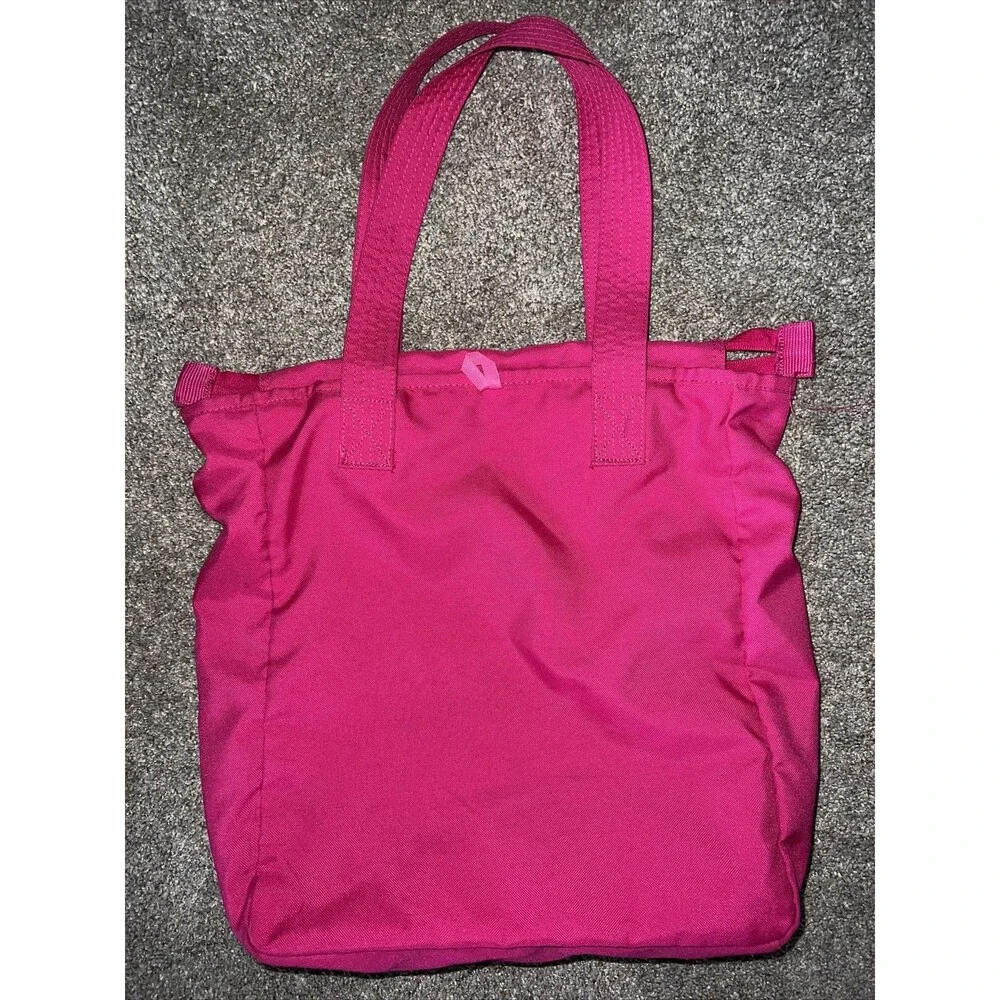 Nike JUST DO IT JDI tote bag vtg? pink 13x 15x 5 10” handle gym bag